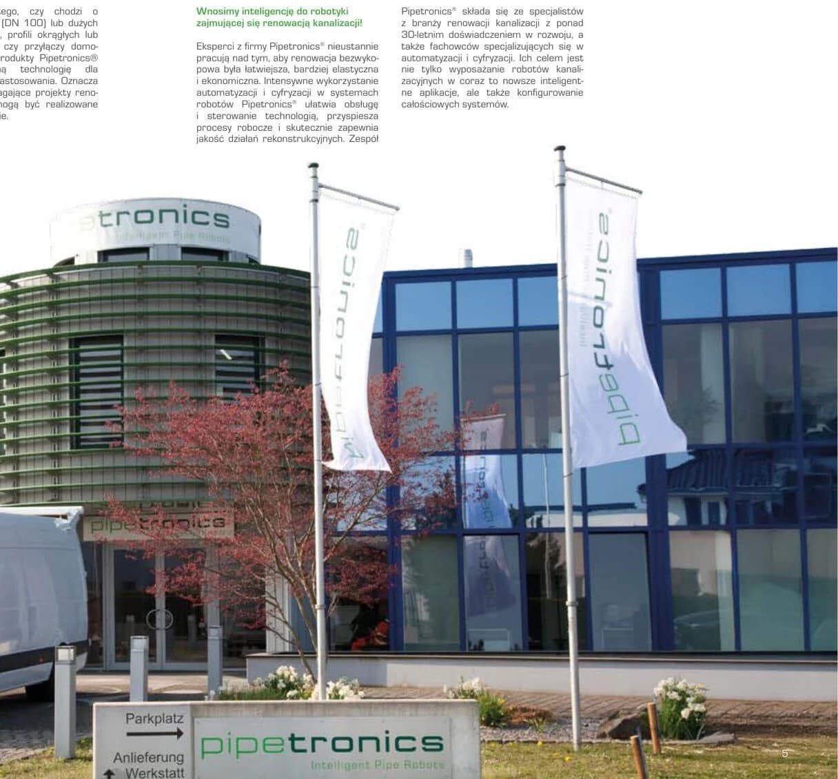 Siedziba Pipetronics w Stutensee koło Karlsruhe